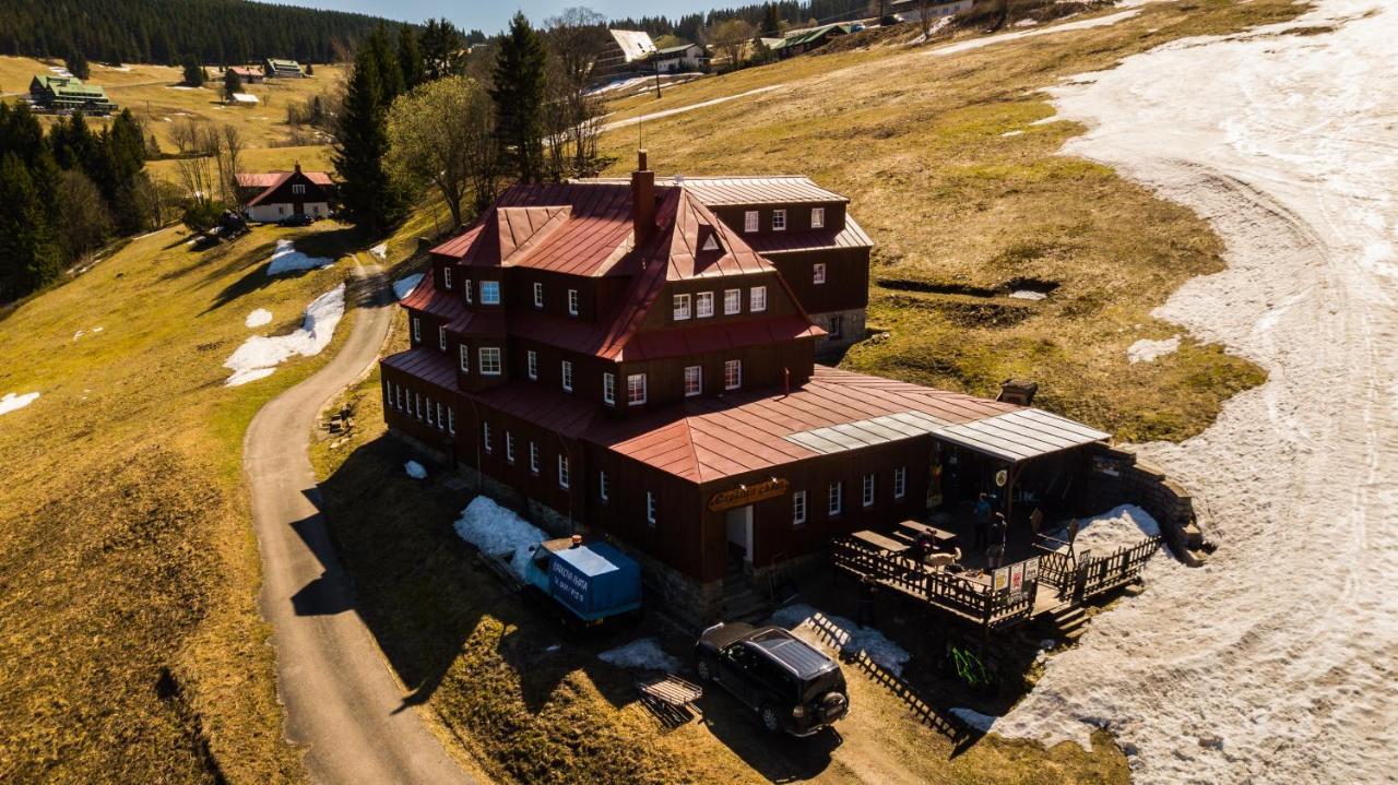 Capkova Chata Hotel Pec pod Snezkou Bagian luar foto
